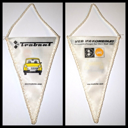Orig ddr trabant wimpel - 14, x