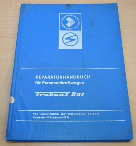 Trabant 601 motor - bremsen, 1981