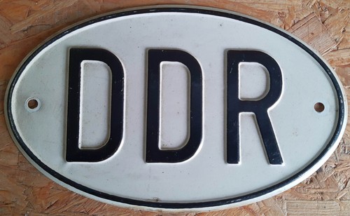 Ddr schild - ddr,