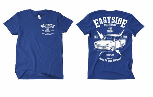 Trabant eastside shirt blau - trabant, t-shirt
