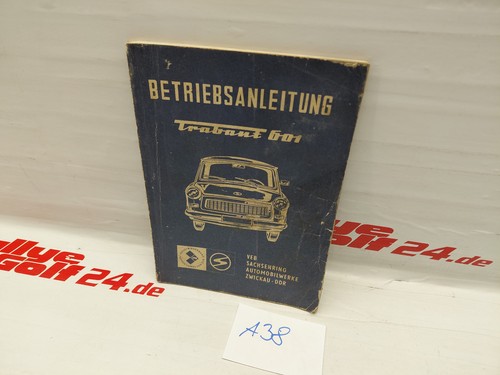 Ddr betriebsanleitung trabant - ddr,