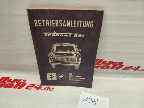 Ddr betriebsanleitung trabant - ddr,