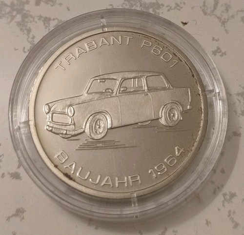 Ddr medaille trabant p601 - ddr,
